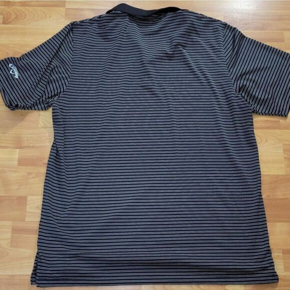 Callaway Striped Golf Polo size Large - Picture 2 of 4